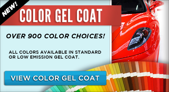 New Color Gel Coat