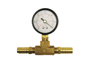 Vacuum Gauge with T-Fitting
