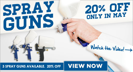 Spray Guns 20% Off