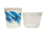 1 Pint Paper & Plastic Mixing Tubs - 1 Pint Paper Mixing Tub (Sleeve of 50)