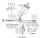 Parts for .6 Liter (20 oz) Touch Up Spray Gun - Filter