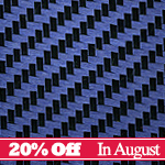 Kevlar&reg; / Carbon Hybrid (Blue)