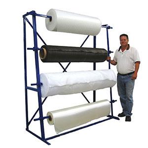 Four Roll Fabric Rack